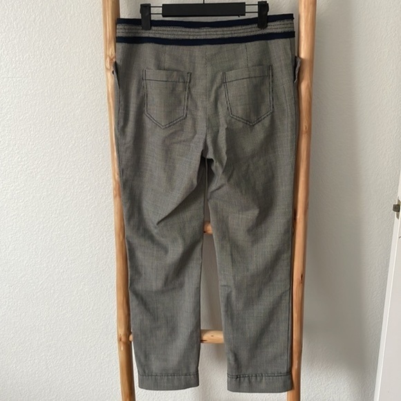 Z Spoke by Zac Posen Grey Button Pocket Business Capri Slacks 0026 - Picture 6 of 9